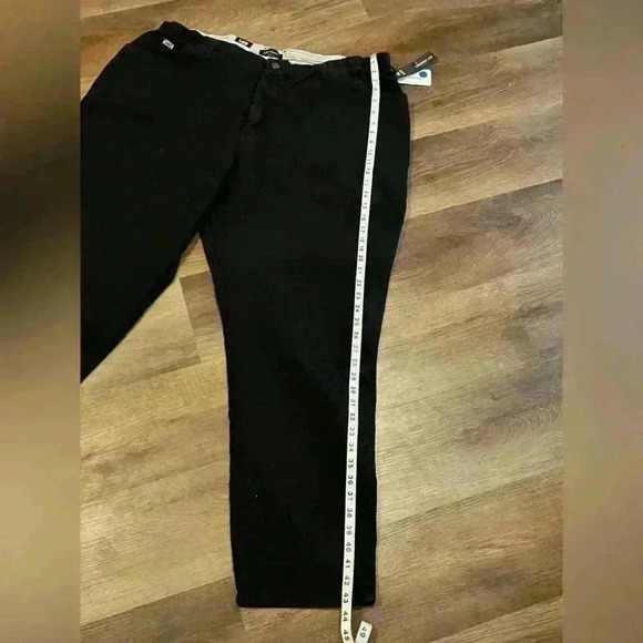 Lee Black Elastic Waist Denim Jeans size 26wide (medium) - Picture 3 of 10